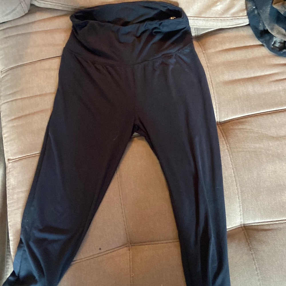 POOF NEW YORK black leggings